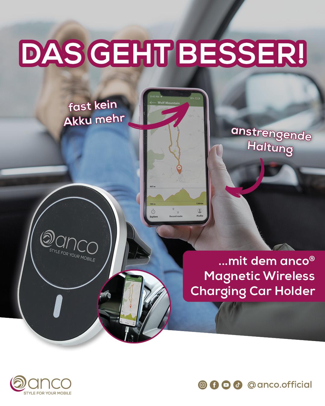 anco® Magnetic Wireless Charging Car Holder